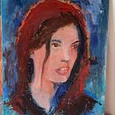 Meu projeto do curso: Retratos contemporâneos a óleo. Un progetto di Illustrazione tradizionale, Belle arti, Pittura e Pittura ad olio di Cristina M G - 01.09.2022
