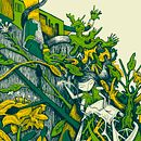 Tejedora. Ilustração tradicional, Design de personagens e Ilustração com tinta projeto de Víctor Rojas - 06.09.2022