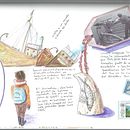 Mi proyecto del curso: Bitácora de viaje ilustrada con técnicas mixtas. Un progetto di Disegno, Pittura ad acquerello, Sketchbook, Illustrazione con inchiostro e Disegno con matite colorate di Monika Schillat - 06.09.2022