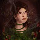 My project for course: Digital Fantasy Portraits with Photoshop Ein Projekt aus dem Bereich Traditionelle Illustration, Zeichnung, Digitale Illustration, Porträtzeichnung, Digitale Zeichnung und Digitale Malerei von Eri - 07.09.2022