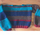 Mi proyecto del curso: Introducción al tejido de punto de prendas oversize. Un projet de Art textile , et Tricot de ffagandini - 07.09.2022