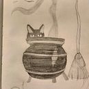 Meu projeto do curso: A arte de desenhar: transforme seus rabiscos em arte. Un projet de Illustration traditionnelle, Dessin au cra, on, Dessin , et Carnet de croquis de Olga Santos - 07.09.2022