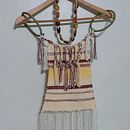 Meu projeto do curso: Tapeçaria com tear de pente liço. Un projet de Artisanat, Décoration, Art textile, Tissage , et Design textile de jsopra - 08.09.2022