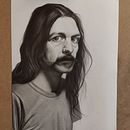 My project for course: Realistic Portrait with Graphite Pencil. Projekt z dziedziny Trad, c, jna ilustracja,  Sztuki piękne, Sketching, R, sunek ołówkiem,  R, sunek, Portret, R, sunek realist, czn,  R, sunek art, st, czn, R i sunek anatomiczn użytkownika Mədinə Məmmədova - 08.09.2022