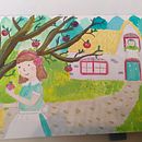 Mijn project van de cursus: Schetsboektechnieken voor kinderillustraties. Projekt z dziedziny Projektowanie postaci, R, sunek ołówkiem, Ilustracje dla dzieci, Sketchbook, Malowanie gwaszami i Książka obrazkowa użytkownika Kim Bisschops - 08.09.2022
