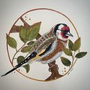 My project for course: Watercolor with Filigree and Metallic Details. Een project van Traditionele illustratie, Schilderij, Aquarelschilderen,  Botanische illustratie, Naturalistische illustratie y Decoratief schilderen van Adrienne Dy - 08.09.2022