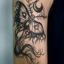 Meu projeto do curso: Técnicas de tatuagem blackwork com fine line. Desenho de tatuagens projeto de Layana Lici - 08.09.2022