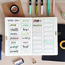 Tombow | Mental Health Awareness Month. Un proyecto de Diseño, Ilustración tradicional, Lettering, H, lettering, Dibujo, Artesanía y Papercraft de Louise Chai - 16.05.2022