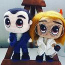 Mi proyecto del curso: Amigurumis: personas tejidas a crochet. Un progetto di Artigianato, Design di giocattoli, Fiber Art, Uncinetto, Amigurumi e Textile Design di Maria victoria Cediel - 09.09.2022