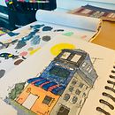 House Sketches Ein Projekt aus dem Bereich Traditionelle Illustration von Giannina Thomas - 09.09.2022