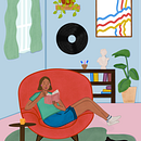 My project for course: Colorful Digital Illustration in Procreate. Un progetto di Illustrazione tradizionale, Disegno, Illustrazione digitale e Disegno digitale di Janani Suresh - 08.09.2022