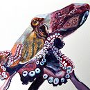 My project for course: Marine Universe Illustration in Watercolor. Traditional illustration, Painting, Watercolor Painting, and Naturalistic Illustration project by Gigi Smith - 09.07.2022