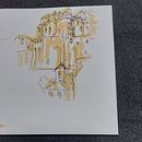 Mi proyecto del curso: Dibujo arquitectónico expresivo con marcadores de colores. Un proyecto de Bocetado, Dibujo, Ilustración arquitectónica, Sketchbook e Ilustración con tinta de Alex Silva - 10.09.2022