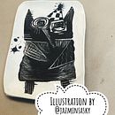 My project for course: Ceramic Illustration with Scratch Art Ein Projekt aus dem Bereich Traditionelle Illustration, H, werk, Zeichnung, Keramik und Gravieren von info_096314 - 10.08.2022