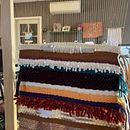 Mon projet du cours : Tissage et upcycling : découvrez la tapisserie en lirette. Un proyecto de Diseño de complementos, Interiorismo, Tejido, Telar y Diseño textil de Christelle Sèbe-courtois - 11.09.2022
