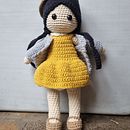 Mi proyecto del curso: Amigurumi: diseño de ropa, pelo y complementos Ein Projekt aus dem Bereich H, werk, Spielzeugdesign, Weben, Crochet, Amigurumi und Textildesign von Barbara Rios Kramm - 11.09.2022