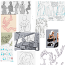 Meu projeto do curso: Criação de personagens de mangá. Ilustração tradicional, Design de personagens, Comic, e Mangá projeto de Mark Silva - 11.09.2022