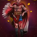 Gold and Blood. Un progetto di Illustrazione tradizionale, Character design, Illustrazione digitale, Arte concettuale, Disegno digitale e Pittura digitale di Camilo Cuellar Torres - 12.09.2022