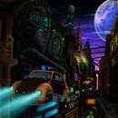 Meu projeto do curso: Criação e pintura de cenários fantásticos com Photoshop . Projekt z dziedziny Trad, c, jna ilustracja,  R, sunek, Ilustracja c, frowa, Concept art, Malarstwo c i frowe użytkownika Lucas Farias dos Santos - 12.09.2022