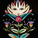 Mi proyecto del curso: Introducción a la ilustración floral con acrílico. Un projet de Illustration traditionnelle, Beaux Arts, Peinture, Dessin, Peinture acr, lique et Illustration botanique de ENRIQUE PARRA - 13.09.2022