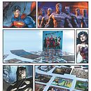 Justice League - Dawn of heroes. Un progetto di Design, Pubblicità, Cinema, video e TV, Animazione, Design editoriale, Graphic design, Packaging, Multimedia e Video di Pedro Serrano - 13.09.2022