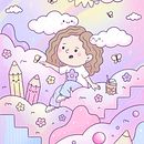 My project for course: Designing Kawaii Worlds: Spread Joy Through Illustration. Character Design, Digital Illustration, Manga, and Traditional illustration project by Anastasia Lvova - 09.12.2022