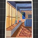 loft afternoon. Gouache Painting, and Traditional illustration project by Renan Azevedo - 09.14.2022