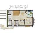 Casa Birdie  Ein Projekt aus dem Bereich Innenarchitektur, Innendesign, Innenarchitektur und Raumgestaltung von Aldo Santiago Brenez Mancilla - 09.09.2022