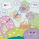 My project for course: Designing Kawaii Worlds: Spread Joy Through Illustration. Projekt z dziedziny Projektowanie postaci, Ilustracja c, frowa i Manga użytkownika luana13281 - 14.09.2022