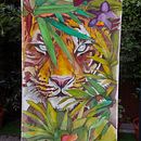 Mi proyecto del curso: Técnicas de pintura en seda. Un proyecto de Pintura, Diseño de moda, DIY, Teñido Textil y Diseño textil de Pilar Rodríguez Tornel - 14.09.2022
