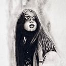 My project for course: Artistic Portrait Drawing: Capture Authentic Expressions. Un projet de Illustration traditionnelle, Beaux Arts, Esquisse , Dessin au cra, on, Dessin, Dessin de portrait, Dessin réaliste, Dessin artistique , et Dessin anatomique de Mĺadèn Stojaňovśki - 16.09.2022