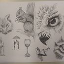 Mi proyecto del curso: Técnicas de dibujo para principiantes: trabaja la observación Ein Projekt aus dem Bereich Skizzenentwurf, Bleistiftzeichnung, Zeichnung, Sketchbook und Illustration mit Tinte von gabriela_castro_3 - 16.09.2022