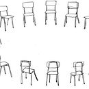 El aula . Ilustrație tradițională, Arte plastice și Sculptură de Rosa Amarilla - 09.17.2022