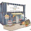 Esquisses d'architecture expressives aux feutres de couleur. Un proyecto de Ilustración tradicional, Dibujo y Bocetado de Marion Penvern - 15.09.2022