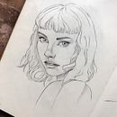 Mi proyecto del curso: Sketchbook de retrato: explora el rostro humano. Sketching, Drawing, Portrait Drawing, Artistic Drawing, and Sketchbook project by Sara Fuerte - 09.17.2022