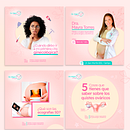 Ginecología/ Social Media. Een project van  Ontwerp y  Reclame van Mayra Enciso - 18.09.2022