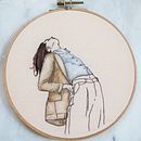 In the Wind. Un proyecto de Needle felting, Bordado, Ilustración de moda					 y Artesanía de Courtney McLeod - 29.08.2022