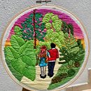 Mi proyecto del curso: Introducción al bordado botánico. Un proyecto de Bordado y Diseño textil de Gloria Amalia González León - 19.09.2022