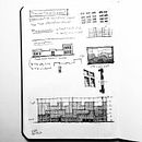 Residential Building-Elevation Design Development -Qatar. Design, Sketching, and Architecture project by Saleh Alenzave - 09.19.2022