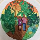Mon projet du cours : Introduction à la broderie botanique . Broderie și Design textil de Reb LP - 09.19.2022