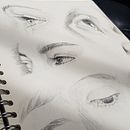 Mi proyecto del curso: Sketchbook de retrato: explora el rostro humano Ein Projekt aus dem Bereich Skizzenentwurf, Zeichnung, Porträtzeichnung und Sketchbook von Felipe Londoño Gómez - 14.09.2022