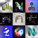 My project for course: Type Design with Procedural Animation Techniques. Un projet de Design , Animation, Design graphique, Conception numérique, Design t, pographique, Théorie des couleurs, T , et pographie cinétique de Fábio Carvalho - 20.09.2022