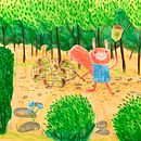 Mein Abschlussprojekt für den Kurs: Illustrationstechniken für Kindergeschichten. Projekt z dziedziny Trad, c, jna ilustracja, Projektowanie postaci, Papercraft,  R, sunek, Ilustracja c, frowa, Ilustracje dla dzieci i Narracja użytkownika Felicita - 20.09.2022