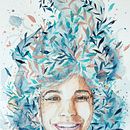 Meu projeto do curso: Retrato ilustrado em aquarela. Un proyecto de Ilustración tradicional, Bellas Artes, Pintura, Dibujo, Pintura a la acuarela, Dibujo de Retrato y Dibujo artístico de Pedro Lapa - 20.09.2022