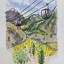 My project for course: Expressive Architectural Sketching with Colored Markers . % irinatsoy85 tarafından hazırlanan Eskiz çizimi, Çizim, Eskiz defteri, Mürekkep İllüstras, onu, Mimari İllüstras, Ve on projesi - 09.10.2022