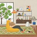 My project for course: Colorful Digital Illustration in Procreate. Ilustração tradicional, Desenho, Ilustração digital, e Desenho digital projeto de joyhuojiauyu - 22.09.2022