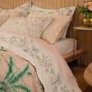 Malibu bedding collection for MMartan. Traditional illustration, Textile Printing, Textile Design, Watercolor Painting & Interior Design project by Adriana Stolfi - 09.22.2022