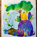 Il mio progetto del corso: Tecniche di illustrazione con acquerello e gouache Ein Projekt aus dem Bereich Traditionelle Illustration, Bildende Künste, Malerei, Aquarellmalerei, Kinderillustration und Gouachemalerei von Margherita Lovisetto - 22.09.2022