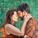 My project for course:  Realistic Oil Portraiture: Conveying Detail and Expression. Un projet de Beaux Arts, Peinture , et Peinture à l'huile de Cláudia Silva - 23.09.2022