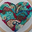 Serie Hojas y Corazones . Bordir proyek oleh María José Gurgo - 09.25.2022
